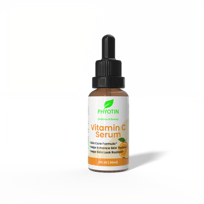 Phyotin Vitamin C facial serum bottle
