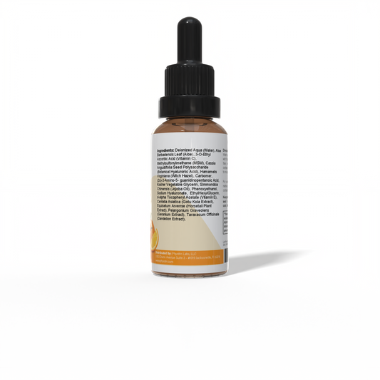 Phyotin Vitamin C facial serum bottle
